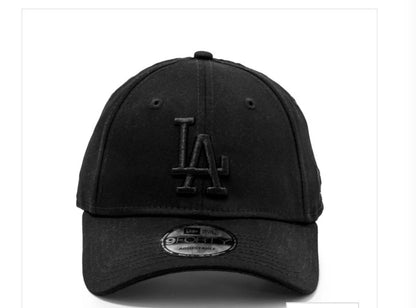 LA Black Colour Black Embroidery Imported Cap 990789