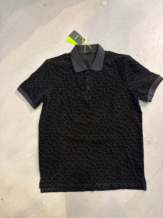 SOB Black Colour Half Sleeve Men’s Collar TShirt 990229