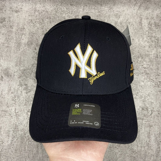 YN NY White Golden Logo Multy Colour Unisex Cap 988960
