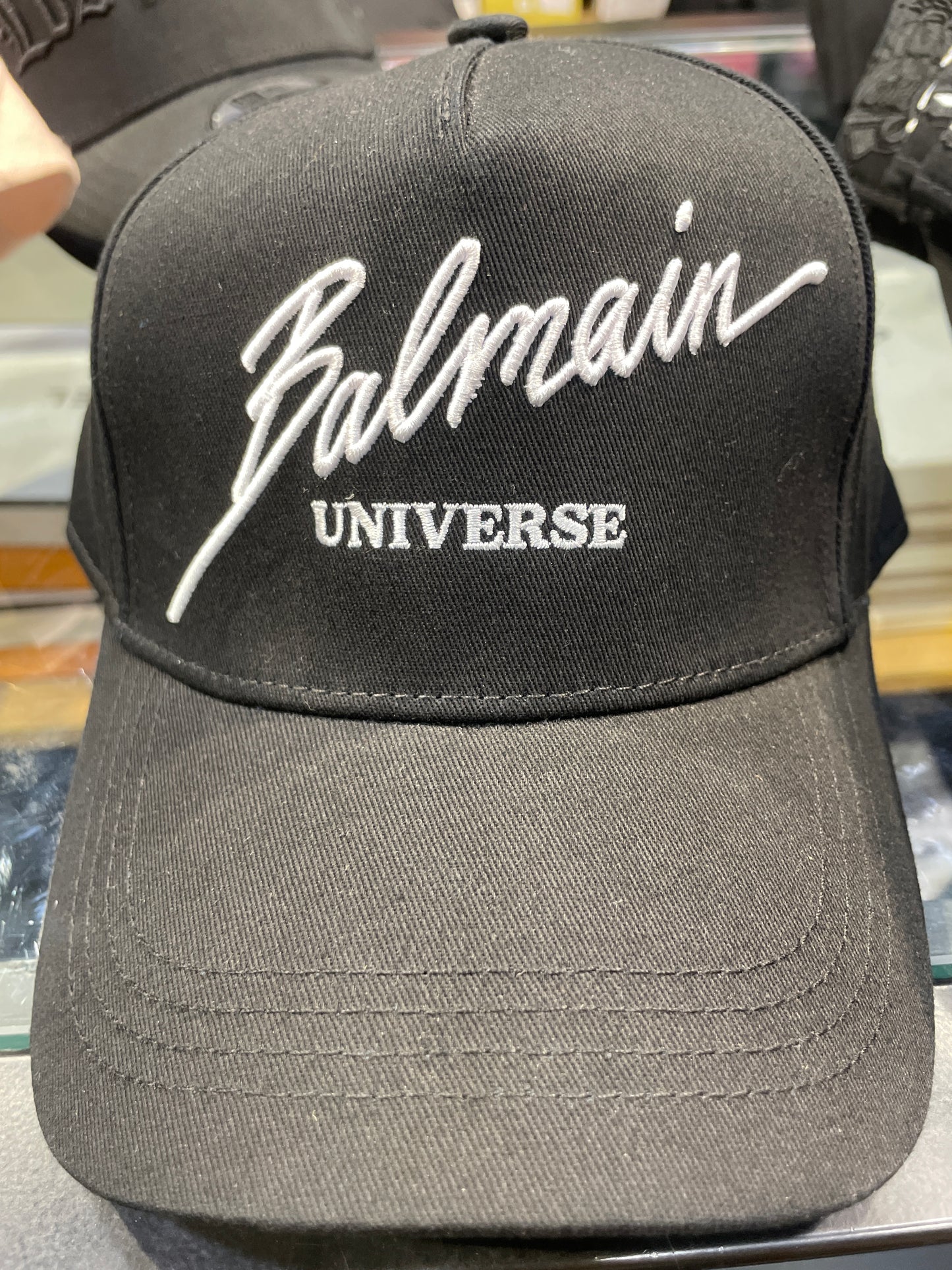LAB BAL Black Colour White Embroidery Imported China Cap 990787