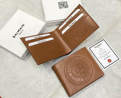 LAB BAL Big Logo Genuine Leather Mens Wallet 989738