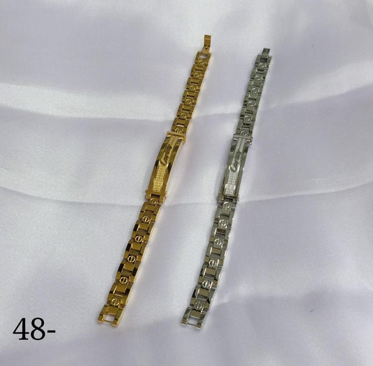 RAC CAR Premium Quality Imported Unisex Chain Bracelet 22402