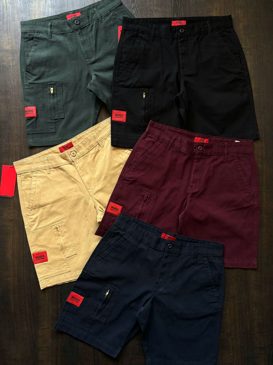 SOB GUH Black Colour Premium Quality Cotton Shorts 95222