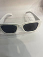 ARP White Frame Black Shade Unisex Sunglass 6092 53 21 145