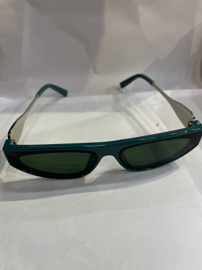 UIM MIU Green Frame Black Shade Unisex Branded Sunglasses SUN207