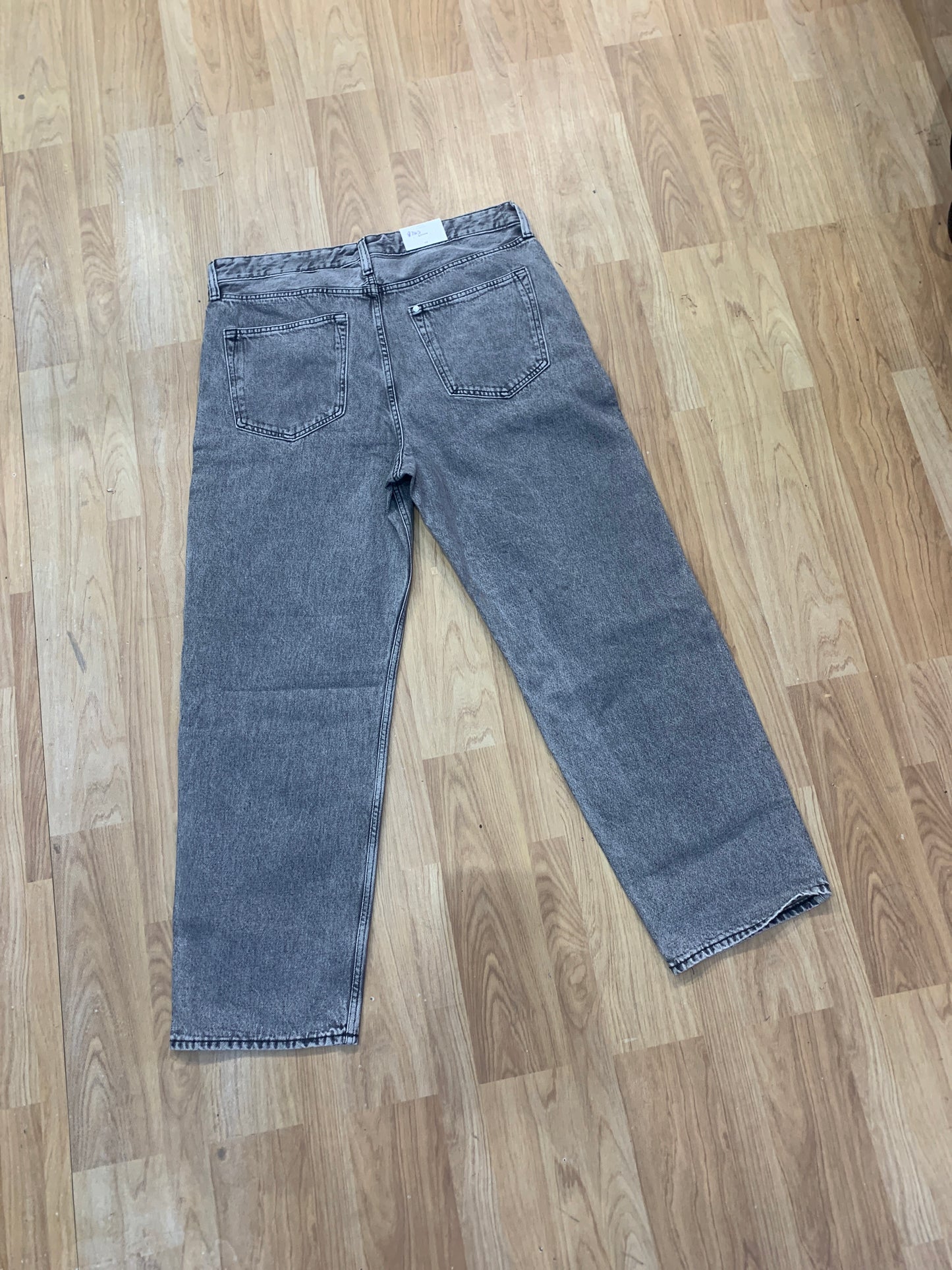 M&H Grey Jeans Straight Fit 8763