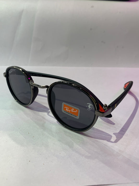 Rb Ray Yar Black Frame Black Shade Unisex Sunglass RB7285 56 18 138