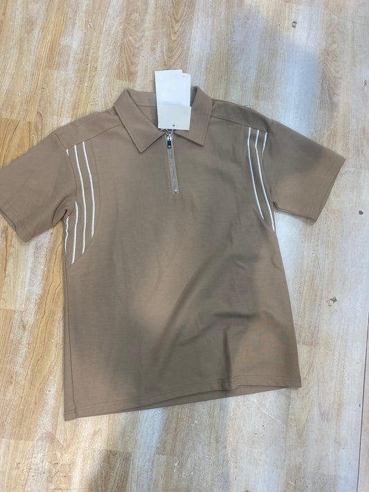 Cream Collar premium Quality Men’s T Shirt 989411
