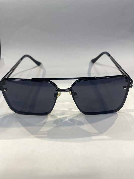 REV VER Black Frame Black Shade Unisex Sunglass CF58427 62 15 145