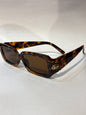 CUG Brown Leopard Frame Black Shade Unisex Sunglass 61515417-135