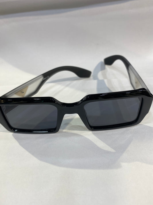 ARP PRA Black Frame Black Shade Unisex Sunglass  SPS89/S 52 21 143