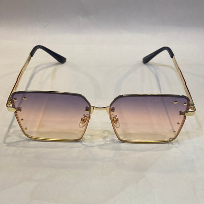 MIJ Golden Frame purple Pink Shade Sunglasses 2579 60 15-140