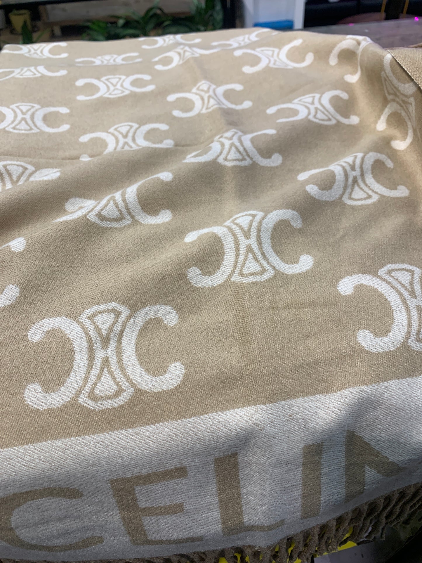 LEC Brown Colour Unsex stole 90924