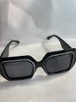 EOL LOE Black Frame Black Shade Premium Quality Unisex Sunglass SUN249