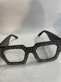 Lod Black Stud Frame Trancy Shade Unisex Sunglass ZS98014 56 16 141