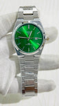 SIT Silver Chain Green Dial Premium Prx Chinese Machinery Watch 989285