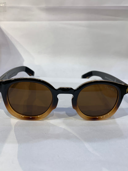 LEC Black brown Frame Brown Shade Premium Quality Unisex Sunglass ZS98140 52 16 141