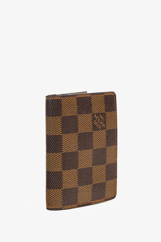 UOL Brown Colour Check Style Imported Men’s Wallet 990163