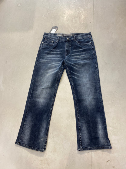 RCH CHR Faded Navy Blue Colour Comfort Baggy Men’s Jeans 5049