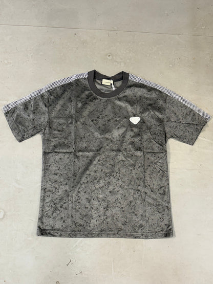 Lukas Victory Gray Black Faded Colour Paris Acid Wash Unisex T Shirts A18462