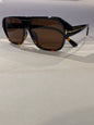 Mot Brown Leopard Frame Brown Shade Unisex Sunglass ZS98218 C2 58 18 143