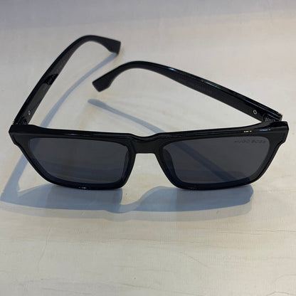 GUH Glossy Black Frame Black Shade Sunglasses 1350 53 15 145