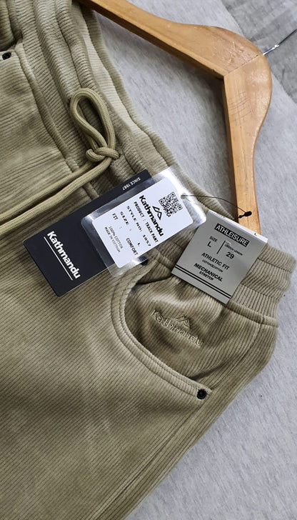 Kathmandu Green Colour Codnit Fabric Regular Fit Lower 19413