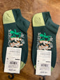 Yplrf Green Colour With You Print Premium Quality Ankle Socks 991284