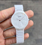 Dar White Ceramic Chain Premium Quality Men’s Watch 989795