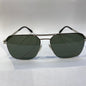 ARP Silver Frame Green Shade Unisex Branded Sunglasses 016 55 15 140