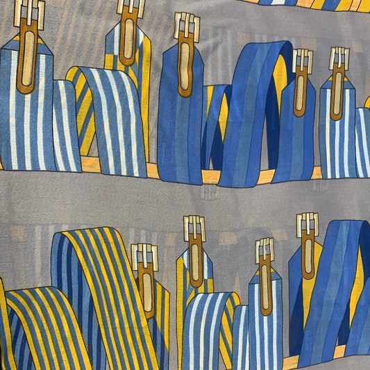 Reh Blue Grey Colour Unisex Stole 987410