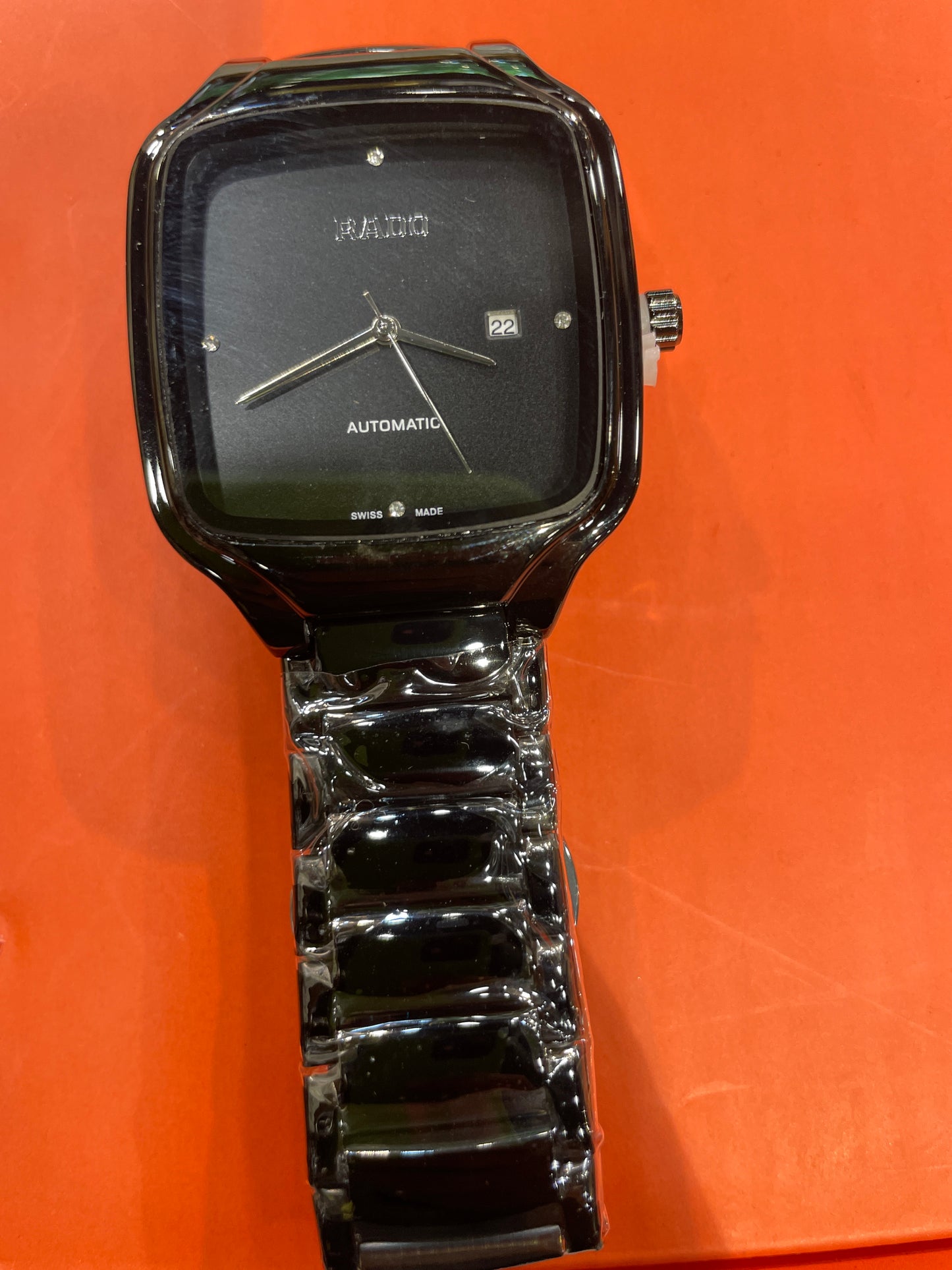 DAR RAD Black Chain Black Dial Men’s Watch 991048