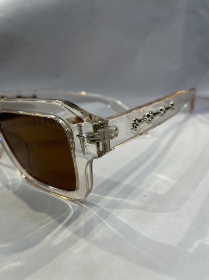 ARP PRA Trancy Brown Frame Brown Shade Unisex Sunglasses SUN271