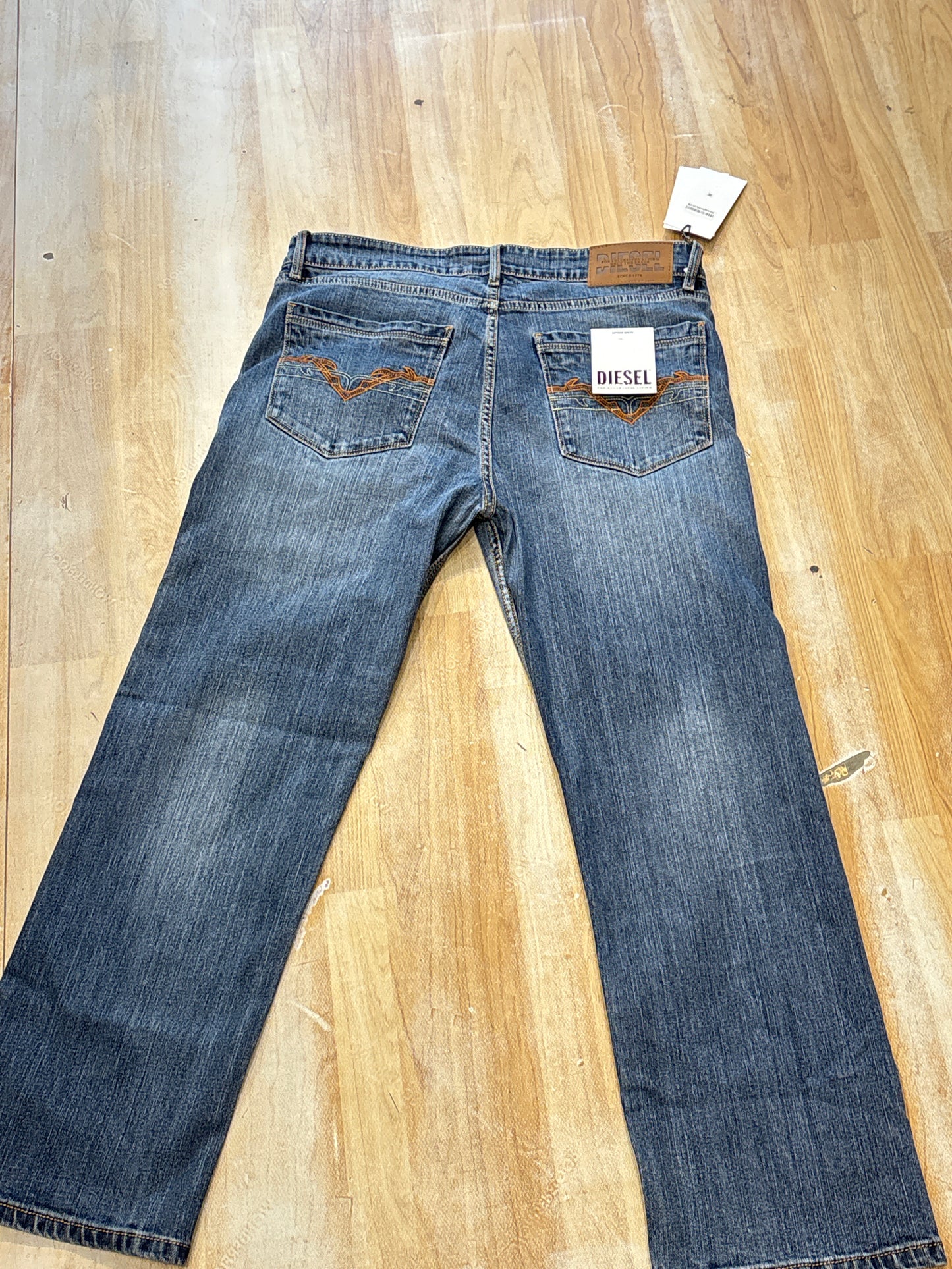 Die Eid Blue Colour Straight Fit Jeans 8905034608753