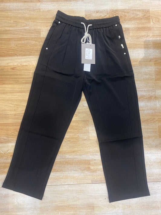 J.JN Korean Pant Black Strath Fit J016