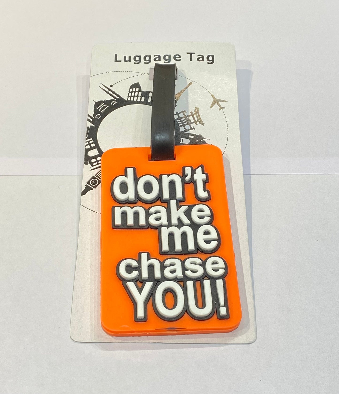 Luggage Tag Orange Colour 987546