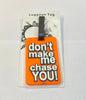 Luggage Tag Orange Colour 987546