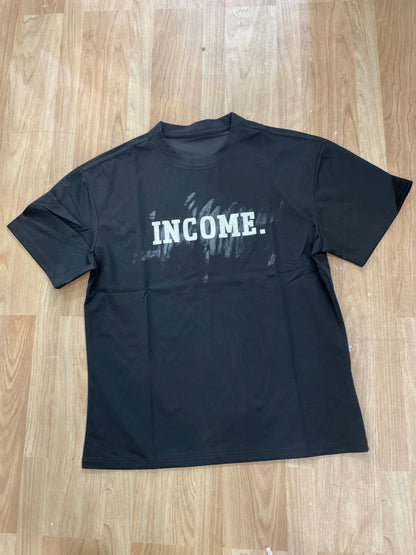 Nanquan 1988 Black Colour Income Print Premium Quality Round Neck T-Shirt YP6605