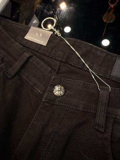 RHC Black Baggy Fit Denim Jeans CH-5092