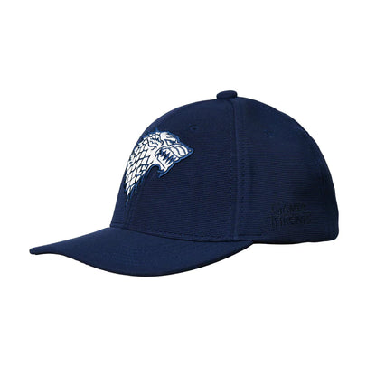 BZ HEADWEAR GAME OF THRONES HOUSE OF STARK SIGIL HIP HOP CAP FOR MEN IN NAVY BLUE-(PACK OF 1/1U)