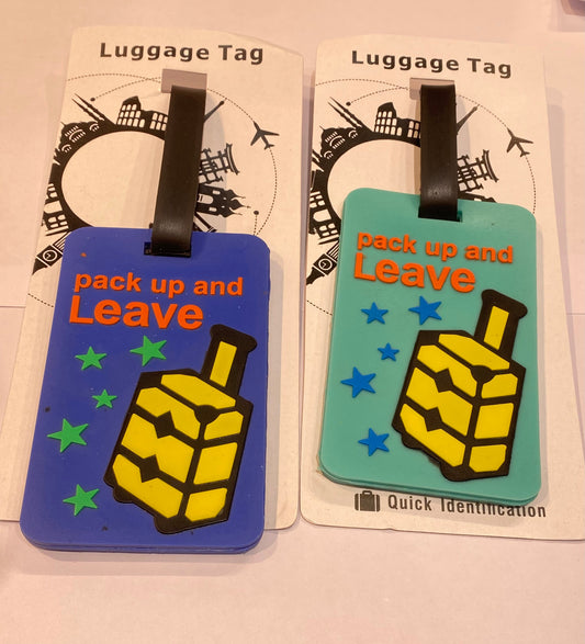 Luggage Tag Ice Green Blue Colour 987556