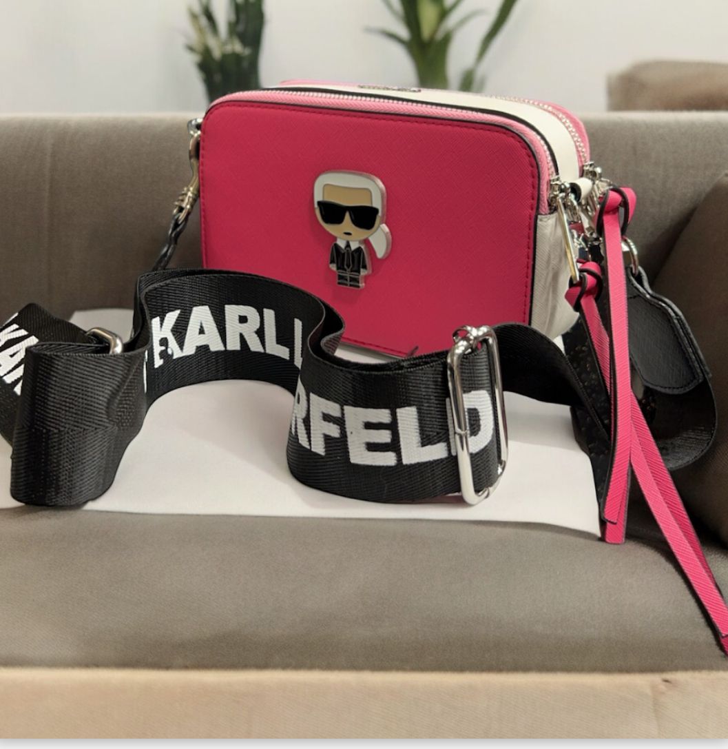 Pink White Colour RAK KAR Fashionable Side Sling Bag 86855