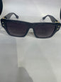 TID Dark Grey Frame Black Shade Unisex Sunglasses 3516 56 17 118