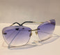 UOL VL Gold Frame Purple Shade Unisex Sunglass 6856 65 14 135