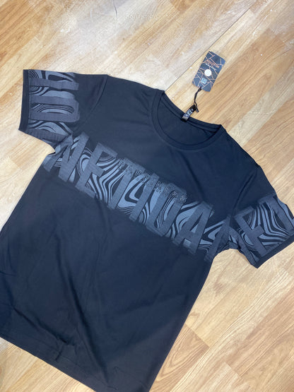Selection cotton T-shirt imported black grey colour unisex 2314866