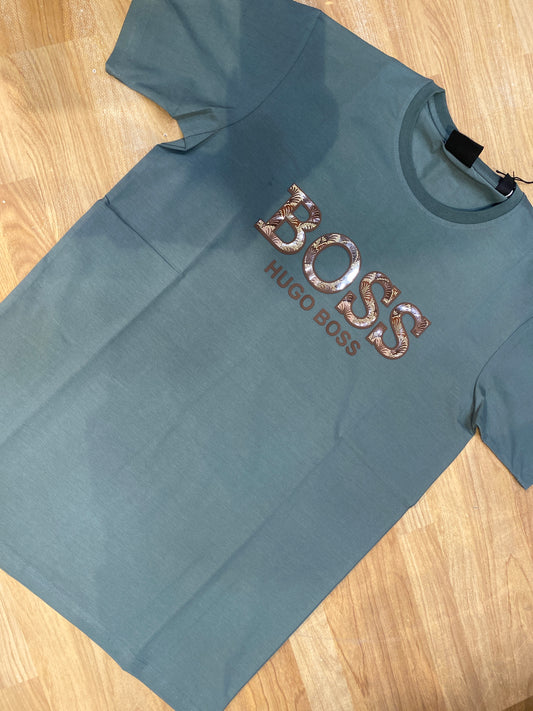 SOB imported Bottle Green colour With Sob Logo Drop t-shirts 988733