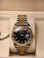 LOR ROL Silver Golden Chain Black Dial Japanese Automatic Premium Men’s Watch 991451