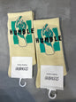 Scenario Cream Colour Humble Print Premium Quality Full Socks 991250