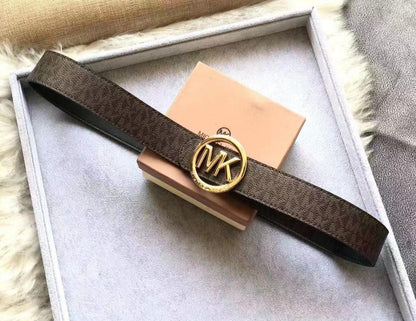 CIM Golden Buckle KM Print Men Belt 201110