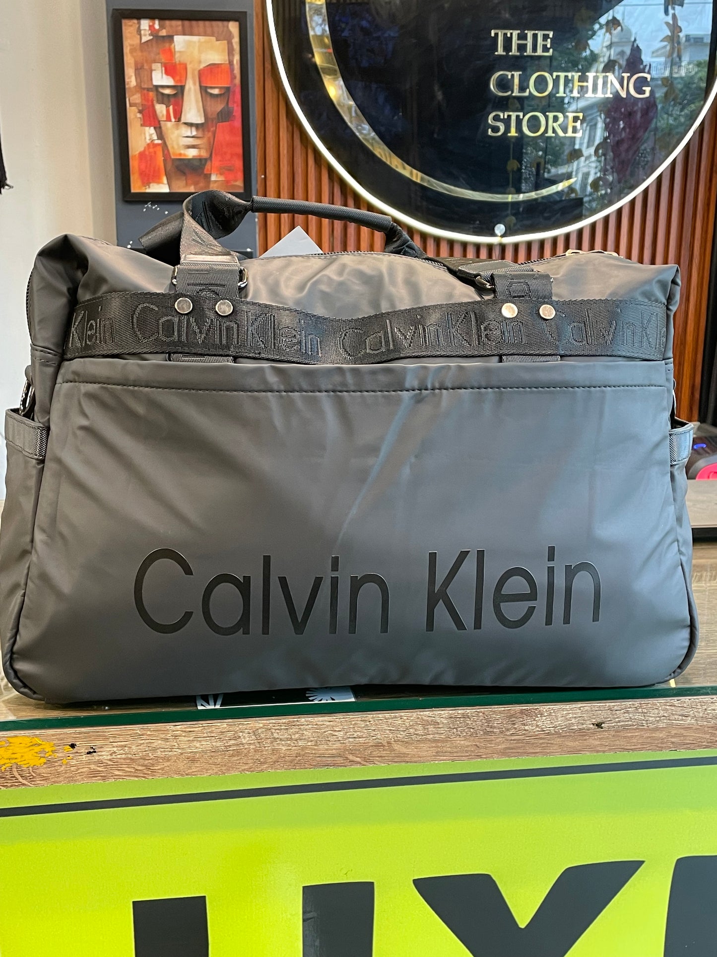 Lac Kc Black Colour Imported Premium Quality Duffle Bag K20813